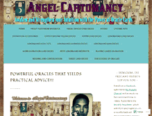 Tablet Screenshot of angelcartomancy.com